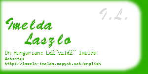 imelda laszlo business card